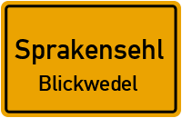 Blickwedeler Dorfstraße in SprakensehlBlickwedel