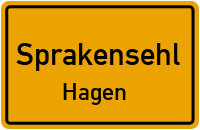 Hagener Dorfstraße in SprakensehlHagen