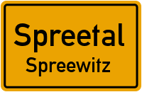 Spreestraße in SpreetalSpreewitz