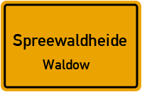 Waldower Dorfstr. in SpreewaldheideWaldow