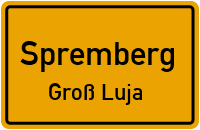 Bagenzer Weg in SprembergGroß Luja