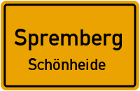 Ausbaustraße in SprembergSchönheide
