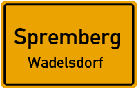 Wadelsdorfer Dorfstr. in SprembergWadelsdorf