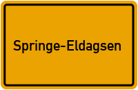 City Sign Springe-Eldagsen