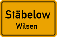 Dorfstraße in StäbelowWilsen
