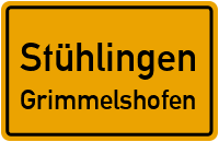 Straßenverzeichnis Stühlingen Grimmelshofen