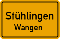 Straßenverzeichnis Stühlingen Wangen