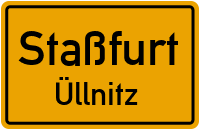 Straße Der Einheit in StaßfurtÜllnitz