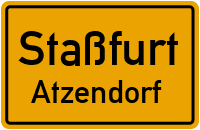 Magdeburger Weg in 39443 Staßfurt (Atzendorf)