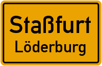 Neue Straße in StaßfurtLöderburg