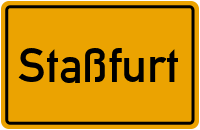 Staßfurt in Sachsen-Anhalt