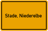City Sign Stade, Niederelbe