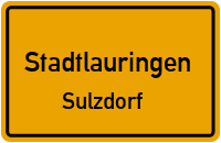 Hauptstraße in StadtlauringenSulzdorf