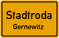 Gernewitzer Straße in StadtrodaGernewitz