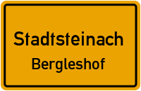 Straßen in Stadtsteinach Bergleshof