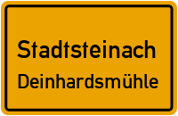 Alte Pressecker Straße in StadtsteinachDeinhardsmühle