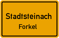 Straßenverzeichnis Stadtsteinach Forkel