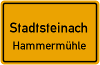 Straßen in Stadtsteinach Hammermühle
