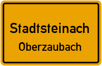Straßenverzeichnis Stadtsteinach Oberzaubach
