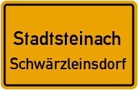 Straßen in Stadtsteinach Schwärzleinsdorf