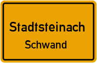 Straßenverzeichnis Stadtsteinach Schwand