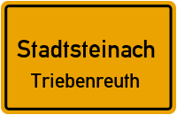 Straßenverzeichnis Stadtsteinach Triebenreuth