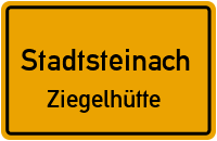 Straßenverzeichnis Stadtsteinach Ziegelhütte