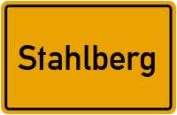 City Sign Stahlberg