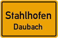 Brunnenstraße in StahlhofenDaubach
