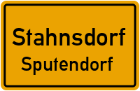 Straße der Einheit in StahnsdorfSputendorf