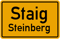 Straßenverzeichnis Staig Steinberg