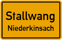 Straßen in Stallwang Niederkinsach