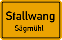Straßen in Stallwang Sägmühl