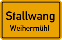 Straßen in Stallwang Weihermühl
