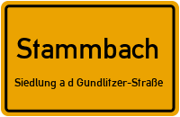 Friedrichstraße in StammbachSiedlung a.d.Gundlitzer-Straße