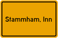 City Sign Stammham, Inn