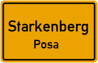 Meuselwitzer Straße in StarkenbergPosa