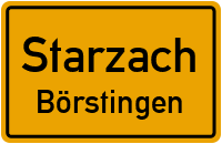 Hofstraße in StarzachBörstingen