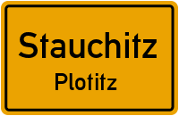 Plotitzer Hauptstraße in StauchitzPlotitz