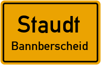 Waldstraße in StaudtBannberscheid