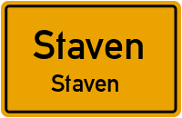 Rossower Straße in StavenStaven