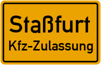 Zulassungstelle Staßfurt
