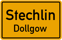 Rheinsberger Chaussee in StechlinDollgow