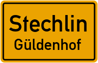 Betonstraße in StechlinGüldenhof