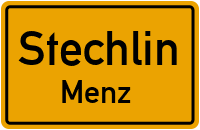 Strandweg in StechlinMenz