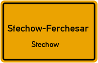 Semliner Straße in Stechow-FerchesarStechow