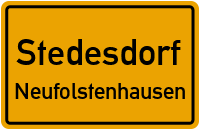 Neufolstenhausener Straße in StedesdorfNeufolstenhausen