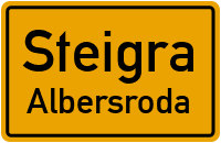 Schnellrodaer Straße in SteigraAlbersroda