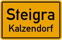 Kalzendorfer Str. in SteigraKalzendorf