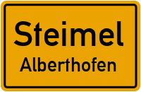 Weiherstraße in SteimelAlberthofen